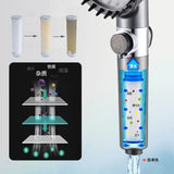 "Innovative High Pressure Showerhead with 3 Modes and Portable Filter for Rainfall Experience in the Bathroom"