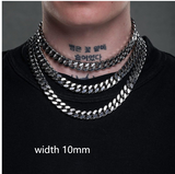 Rope Cuban Chain Necklace Men'