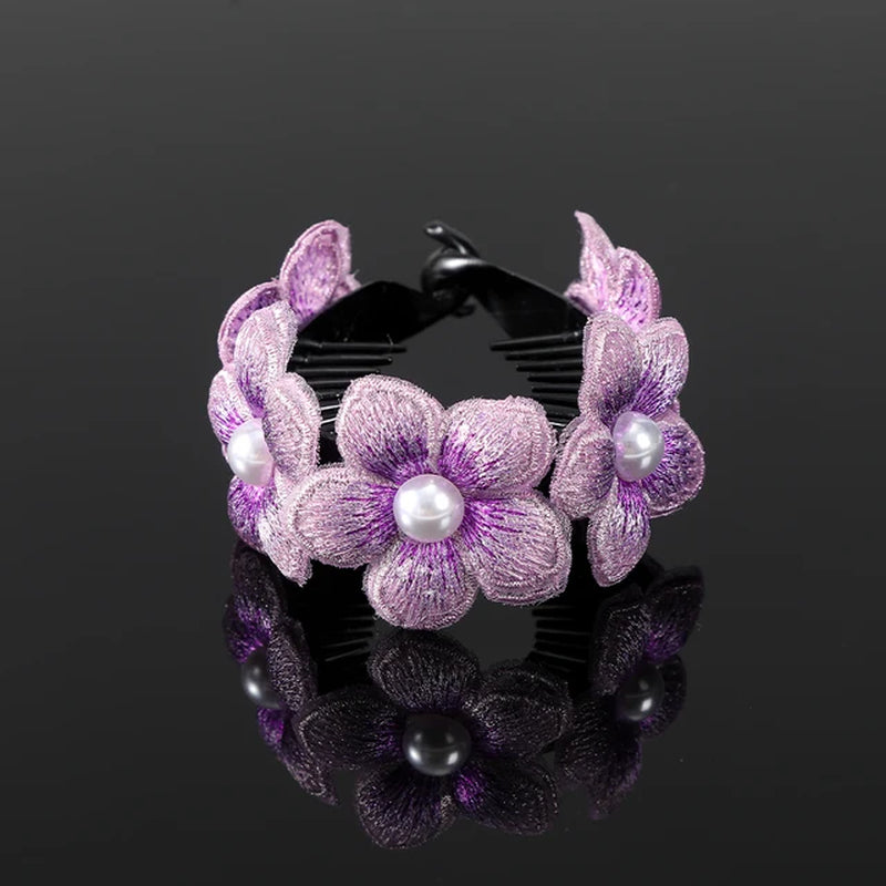 "Stylish Rhinestone Hair Clip: Add Glamour with Crystal Bird Nest Twist and Bun Holder - Perfect Hair Accessory for Women"