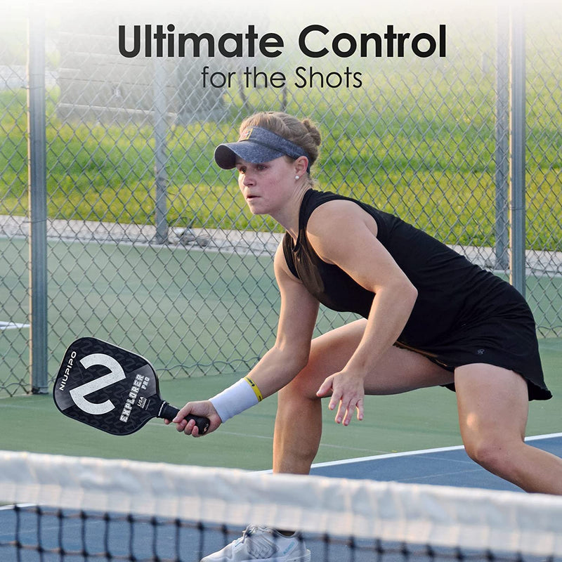 "Professional Grade Graphite Pickleball Paddle Set - Approved by USAPA, Feather-Light Racket with Advanced Honeycomb Core and Ultra-Comfort Grip - Complete with Travel Bag and Paddle Protection Cover"