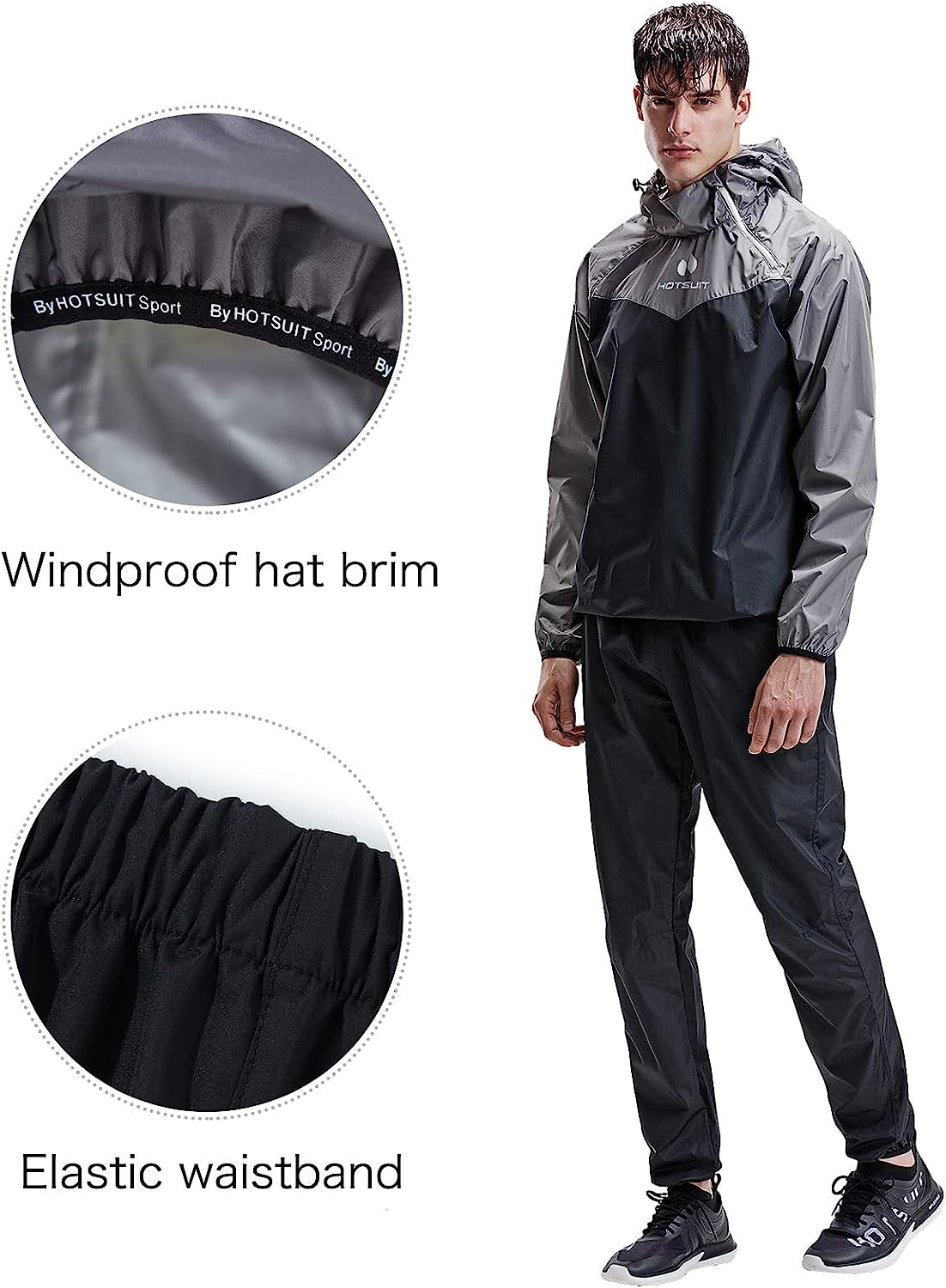 "Get Fit Faster with the Ultimate Men's Sauna Suit for Intense Gym Sweating"