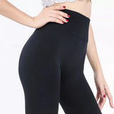 PBG Women's Fleece Leggings - Assorted Colors, High Waist, Stretchy, and Warm - One Size (Recommended for Small-Large)