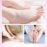 "Enhance Foot Health: 5 Sets of Exfoliating Foot Masks for Silky, Radiant Heels and Nourished Skin - Premium Foot Spa Pedicure Socks for Eliminating Dead Skin, Brightening and Repairing Cracked Feet"