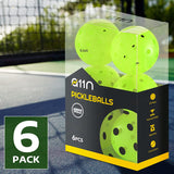 "Elevate Your Pickleball Performance with A11N S40 Outdoor Pickleball Balls - Approved by USA Pickleball, in Stylish Neon Green, Fuchsia, and Tangerine!"