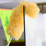 "Versatile Microfiber Duster Brush for Efficient Cleaning of Home, Car, and Furniture - Handheld Anti-Dust Cleaner with Air-Conditioning Compatibility"