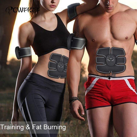 "Professional EMS Abdominal Muscle Stimulator for Effective Body Toning and Slimming"