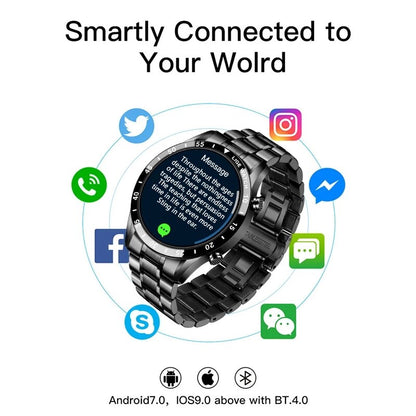 "2022 Smartwatch with Bluetooth Call, Heart Rate Monitoring, Music Control, and Waterproof Design for Men's Sports"