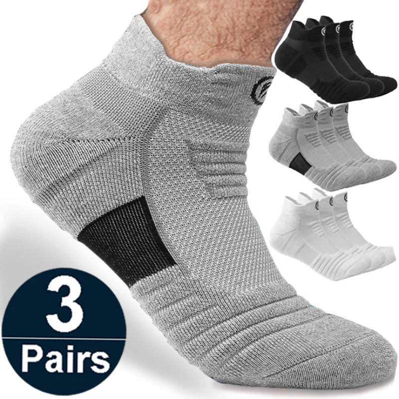 "Ultimate Performance Anti-Slip Sports Socks - Stay Comfortable and Odor-Free During Football, Soccer, and Basketball Games - Perfect Fit for Men and Women - Available in Short and Long Tube Styles - Sizes 38-43"