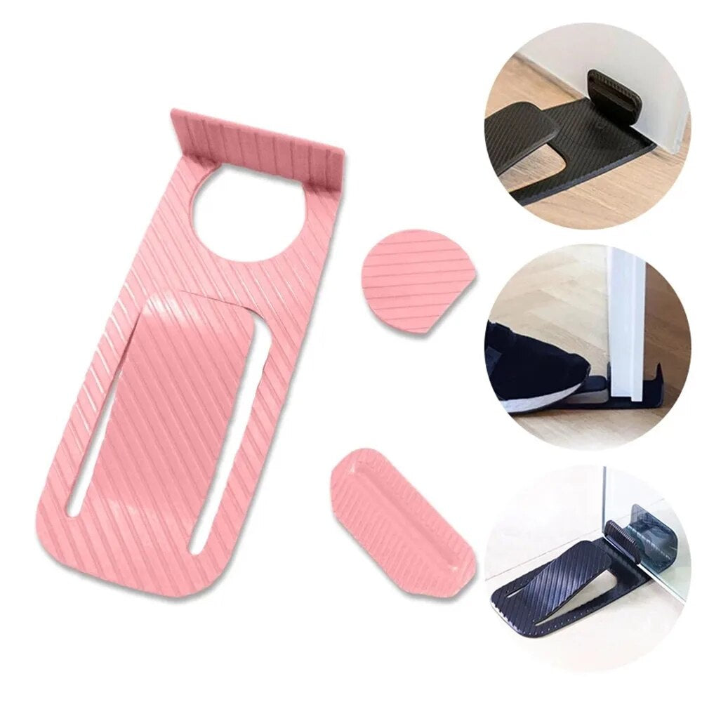 "Ultimate Door Stopper: Innovative Multi-Function Safety Protector for Doors - Securely Holds Doors Open with Style and Safety!"