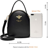 Professional title: "Women's Small Crossbody Shoulder Bag, Stylish Messenger Purse with Wallet Compartment"