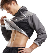 "Get Fit Faster with the Ultimate Men's Sauna Suit for Intense Gym Sweating"