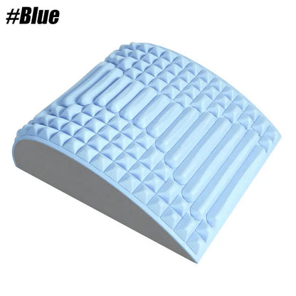 Professional Title: "Ergonomic Back Stretcher Pillow with Neck and Lumbar Support for Pain Relief and Relaxation - Ideal for Sciatica, Herniated Discs, and Massage Therapy"