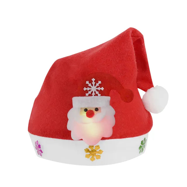 "Santa's Magical Hat of Christmas Cheer: A Funky Sweater for Your Head, with Blinking Lights and Ridiculous Cartoon Characters - Guaranteed to Make Your Kids Giggle and Brighten Up Their New Year!"