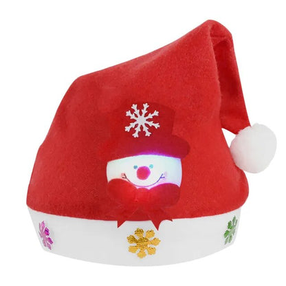 "Santa's Magical Hat of Christmas Cheer: A Funky Sweater for Your Head, with Blinking Lights and Ridiculous Cartoon Characters - Guaranteed to Make Your Kids Giggle and Brighten Up Their New Year!"