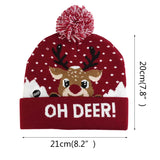 "Santa's Magical Hat of Christmas Cheer: A Funky Sweater for Your Head, with Blinking Lights and Ridiculous Cartoon Characters - Guaranteed to Make Your Kids Giggle and Brighten Up Their New Year!"