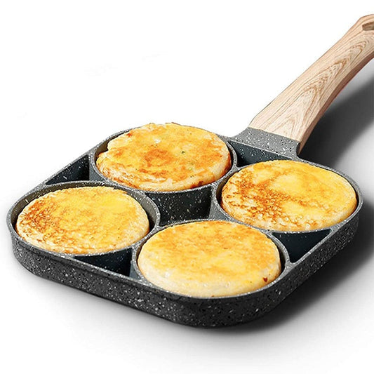 4 Hole Frying Pan