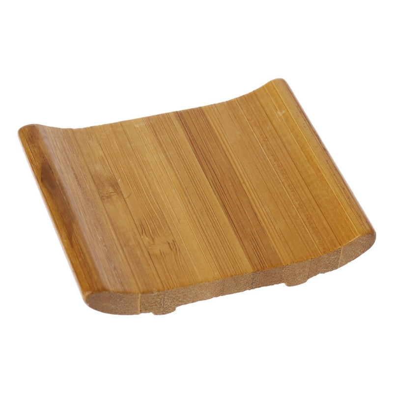 Natural Bamboo Soap Holder Dish