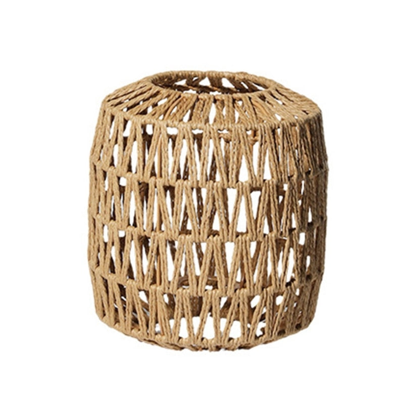 Natural Woven Lamp Shade Rope Weave Lamp