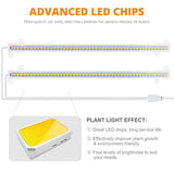 Led Grow Light Strips With 4pcs Bars