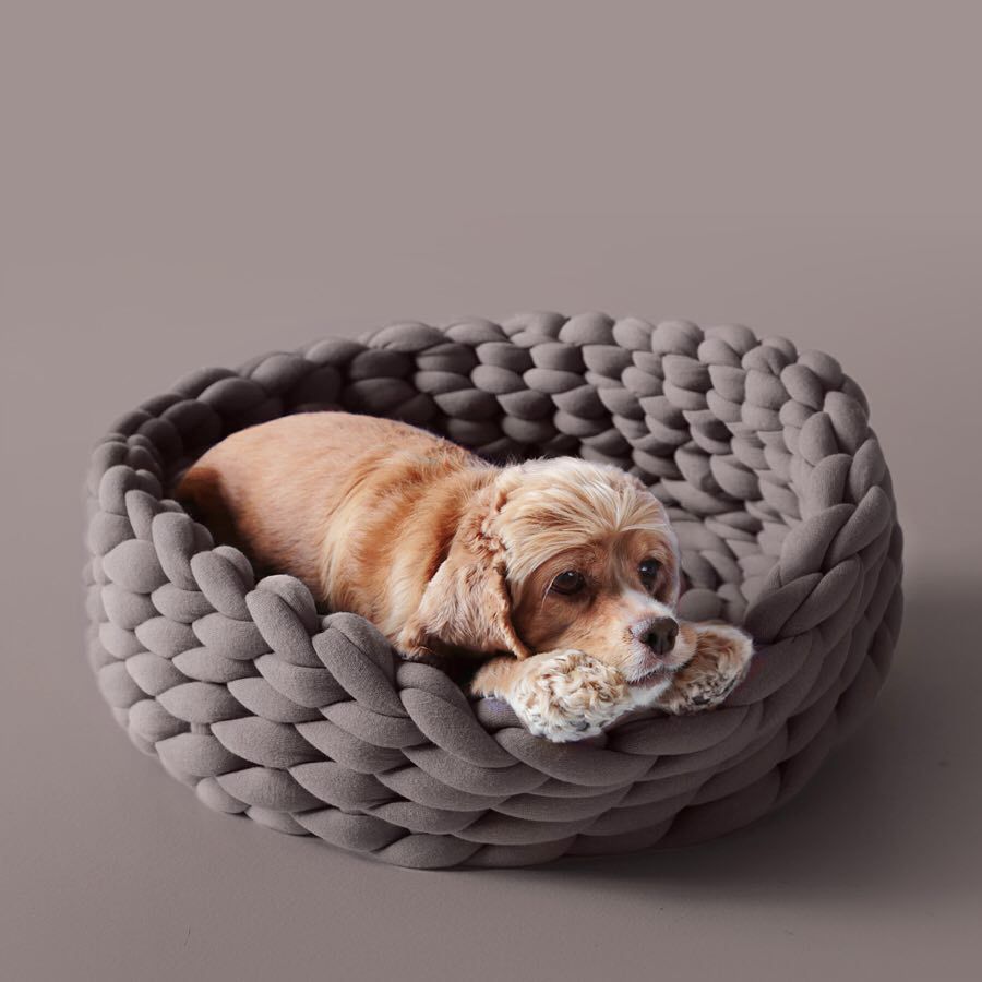 Pet Kennel Handmade Knit Nest House