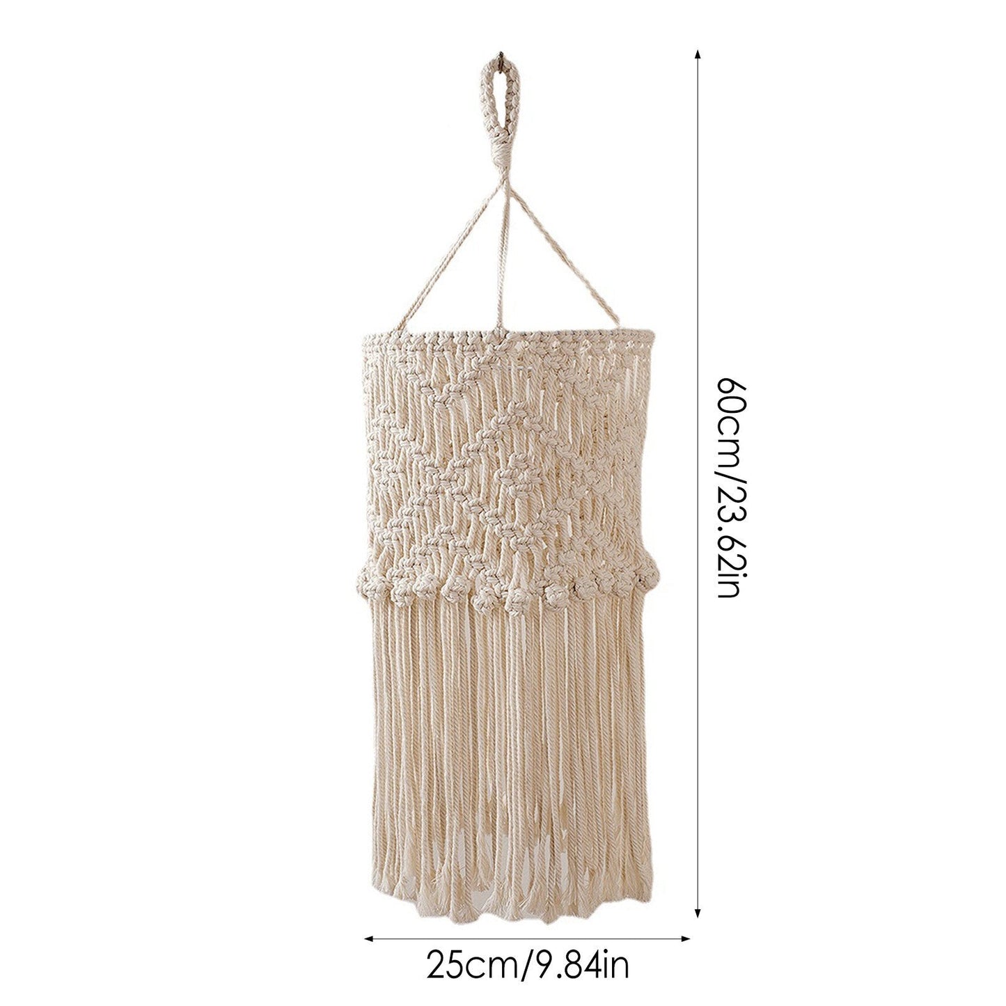 macrame lamp shade hangings lamp