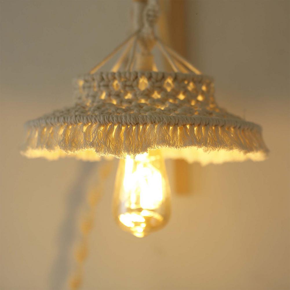 Bohemian Handmade Woven Lamp