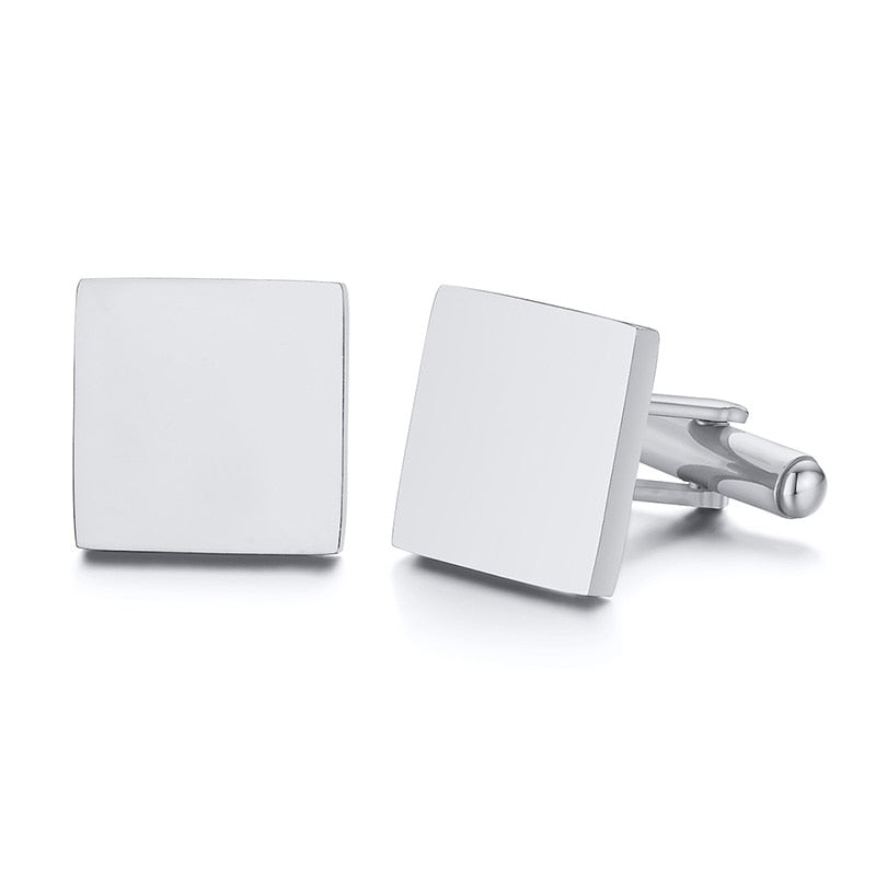 Stainless Steel Cufflinks Jewelry