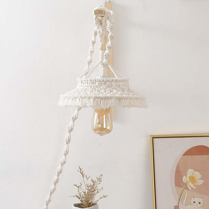 Bohemian Handmade Woven Lamp