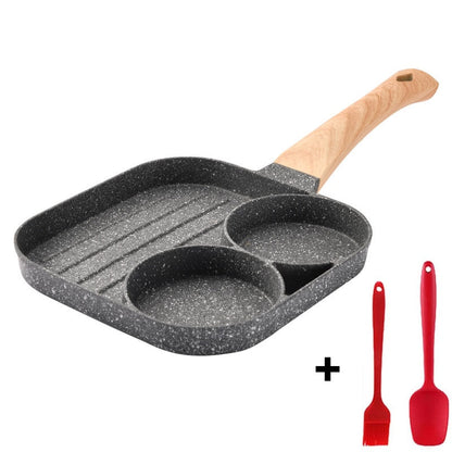 4 Hole Frying Pan