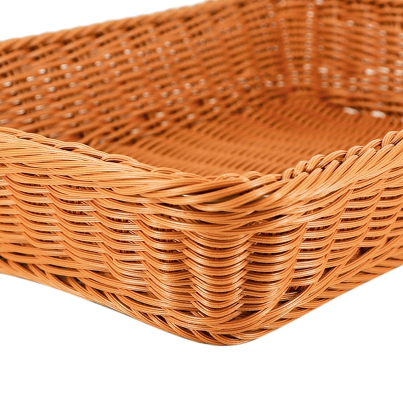 Handwoven Rattan Storage Basket