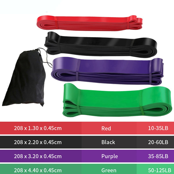 Fitness Rubber Pull Up Resistance Bands