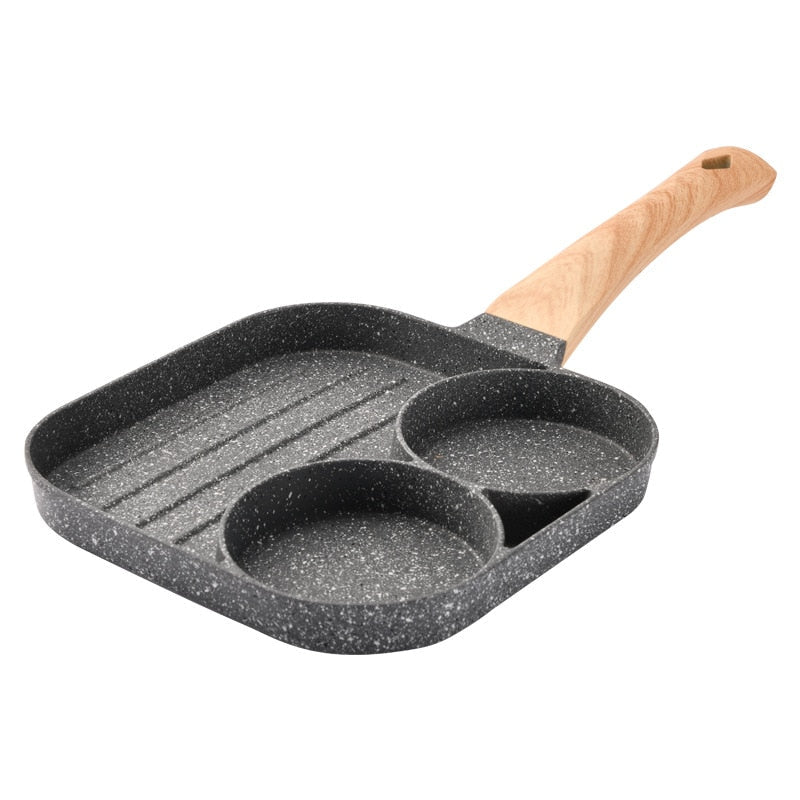 4 Hole Frying Pan