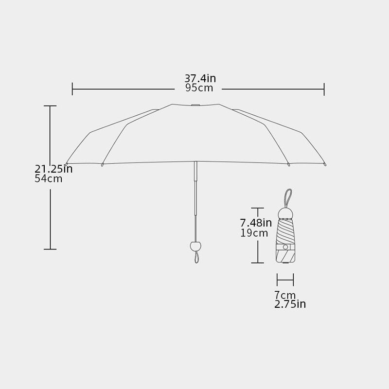 Traveling Portable Mini Umbrella