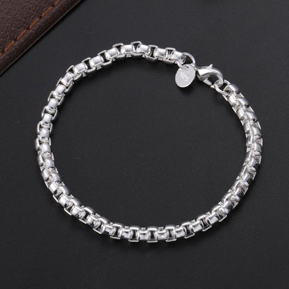 Sterling silver chain Bracelets