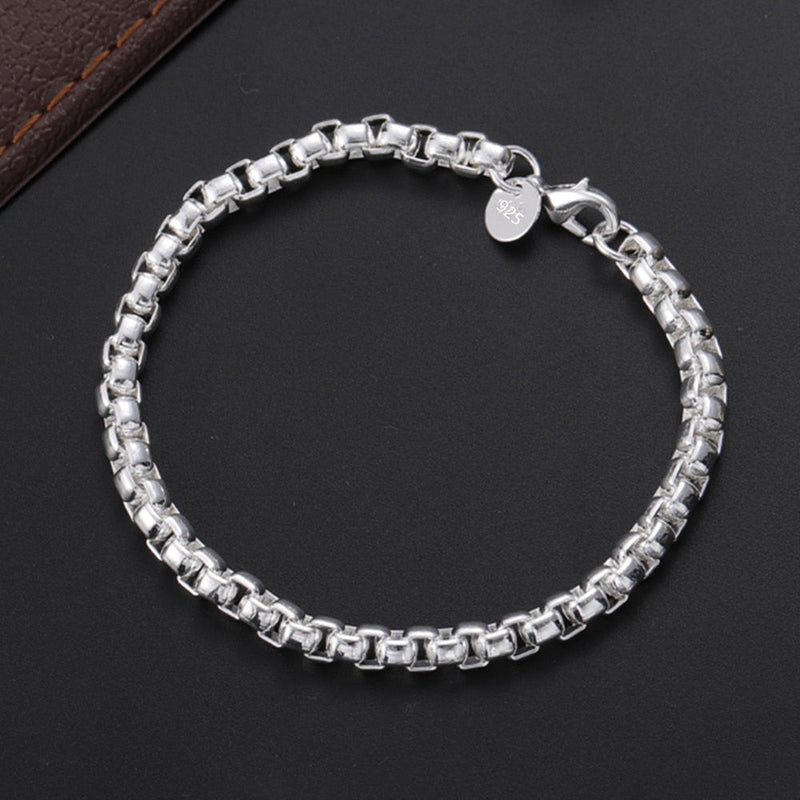 Sterling silver chain Bracelets