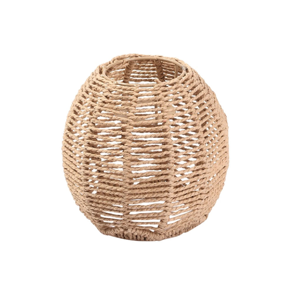 Simulated Rattan Lamp Handmade Cover