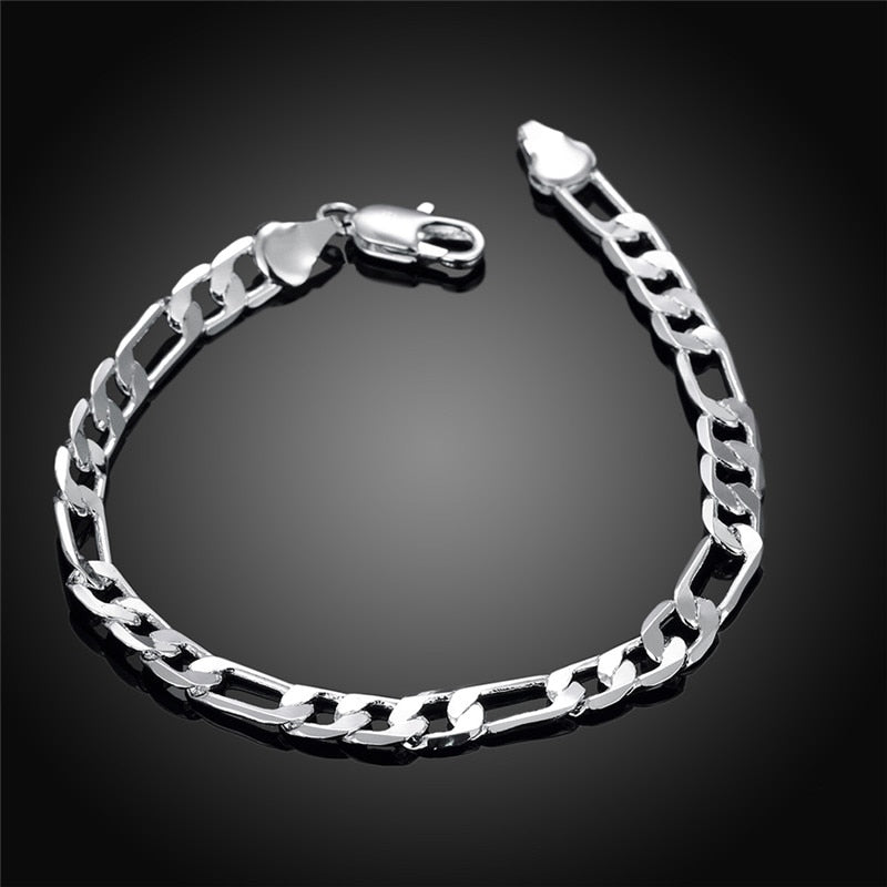 Sterling silver chain Bracelets