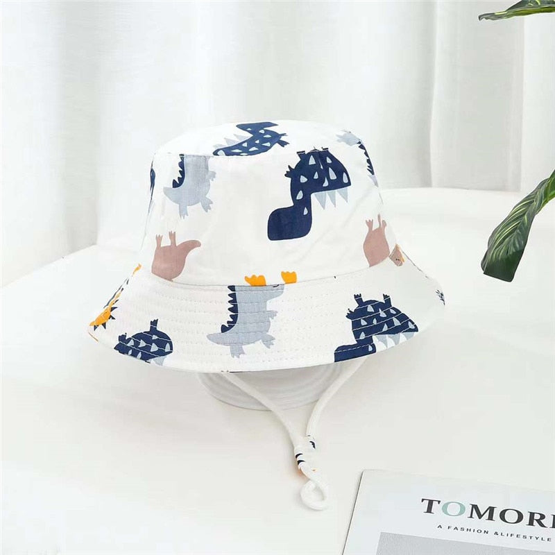 Girls Cartoon Fisherman Hat