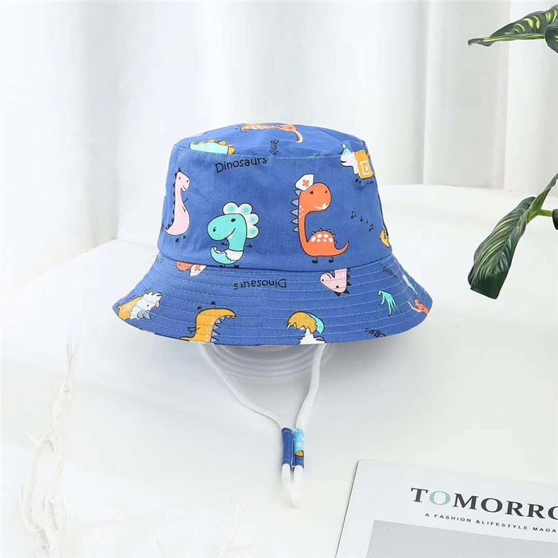 Girls Cartoon Fisherman Hat
