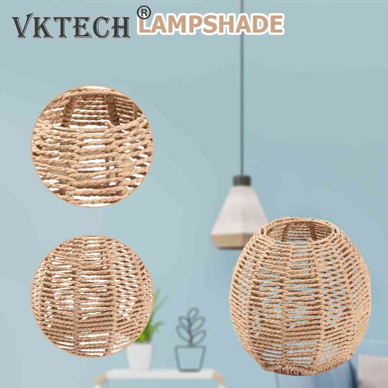 Simulated Rattan Lamp Cover