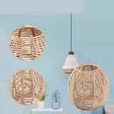 Simulated Rattan Lamp Handmade Cover