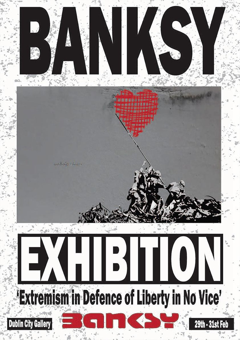 Banksy Graffiti Artwork Painting Girl