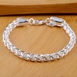 Sterling silver chain Bracelets