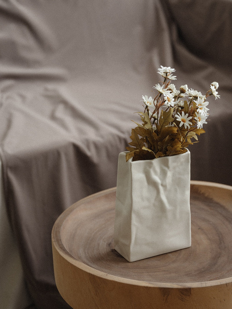 Paper Bag Vase