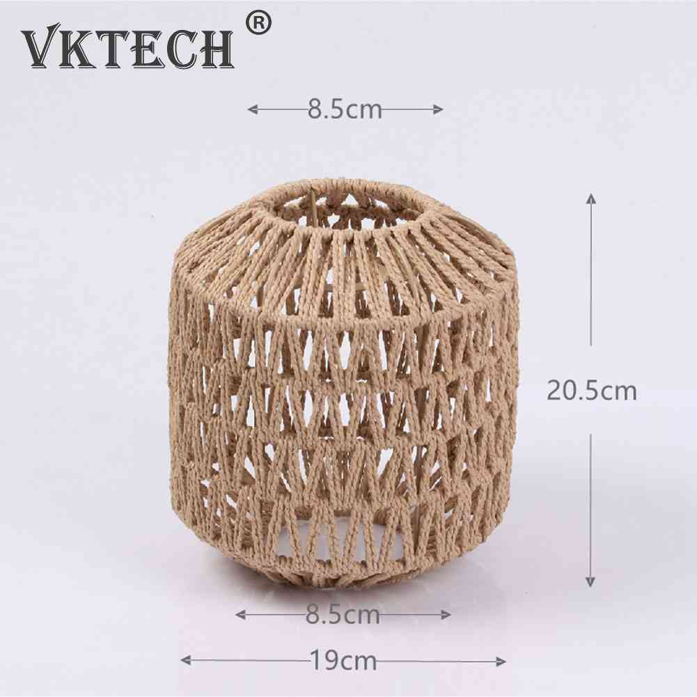 Simulated Rattan Lamp Cover