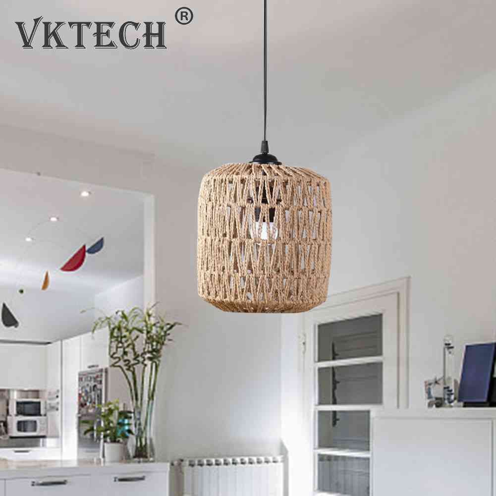 Simulated Rattan Lamp Cover