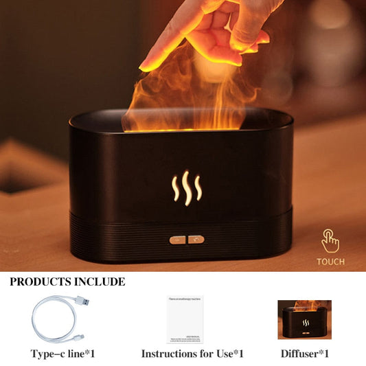 Flame Aroma Diffuser Air Humidifier