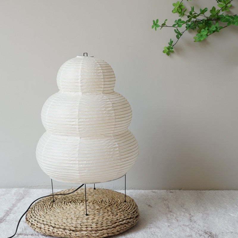 Japanese Wabi-sabi Tripod Floor Lamp