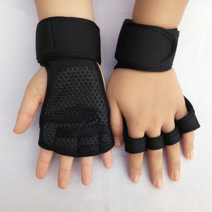 Anti-Skid Leather Weight Lifting Hand