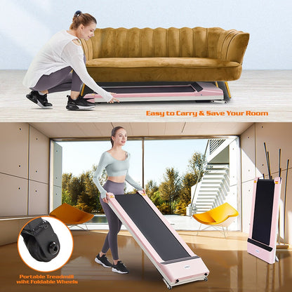 Portable Pad Flat Slim Treadmill